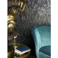 Marburg Vliestapete "Palm" Kunst Motiv glänzend geprägt Kunst moderne Tapete für Wohnzimmer Schlafzimmer Küche