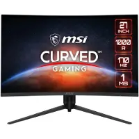 MSI G271CQPDE E2, 68,6 cm (27"), 2560 x 1440 Pixel, Wide Quad HD, LED, 1 ms, Schwarz
