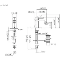 Dornbracht 33500671-19 Waschtisch-Einhandbatterie mit