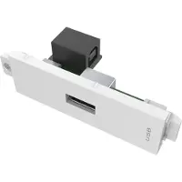 Vision TC3 USBA, USB, Weiß, 64 mm, 32 mm, 21 mm