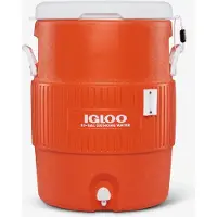 Igloo Water Jug with Cup Dispenser 37,9 Liter : Orange Farbe: Orange