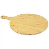 Excelsa Praktische Pizzaschaufel Eco Living Bambus 48X1,2X35 Cm Braun