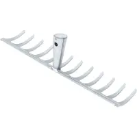 Ideal Idealspaten Gartenrechen 16 Zinken, Arbeitsbreite 415 mm