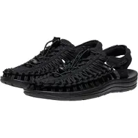 Keen Sandalen Uneek Black Schwarz Damen-Schuhgröße 36