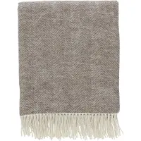 Södahl - Stillness Decke, 130 x 185 cm, taupe