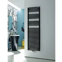 Zehnder Forma Spa Handtuchwärmer, elektrisch, RAL 9005, 1881 x 60 x 596 mm, Leistung 300-1200 W, IP44
