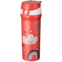 Koziol Trinkflasche 500ml, STAN 0,5 DREAMS organic coral red