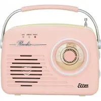 Eltra Radio LUIZA RETRO SP-11 MP3 USB SD PINK
