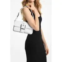Michael Kors Medium Shoulder Bag Optic White Größe: OS | Umhängetaschen Outlet | Damen | Weiß