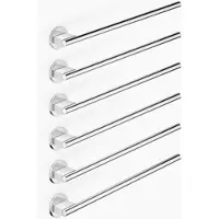 Dornbracht Handtuchwärmer, 6-fach, Ausladung rechts, Breite 610mm, 83316979-00, Farbe: Chrom