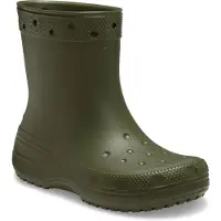 Crocs - Classic Rain Boot - Gummistiefel Gr M11 oliv