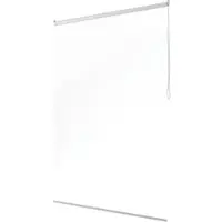 KS Handel 24 Basic Duschrollo Duschvorhang PEVA Transparent 130x240 cm