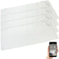 Wilson Gabor 4er-Set Smarte Wärmeunterbetten, 2 Temperaturzonen, App, 160 x 80 cm