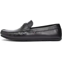 Tommy Hilfiger Mokassins Hardware Hilfiger Driver Shoe FM0FM05838 Schwarz