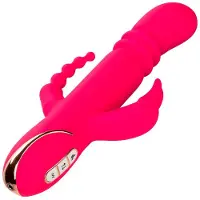 Calexotics - Heated Triple Fantasy Rabbitvibrator mit Wärme 1 St