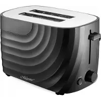 Zumaline Klassischer Toaster 700 W | MR-706-SCHWARZ