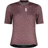 Maloja - Women's HochgallM. 1/2 - Radtrikot Gr S braun/lila