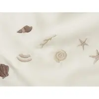 Yumeko Kinderbettwäsche Baumwollsatin 120x150 Weiß - Eco, Bio & Fairtrade
