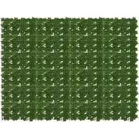 vidaXL Balkonsichtschutz mit Blättern Grün 200 x 150 cm