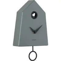 Karlsson - Wanduhr Grafico Cuckoo - Dschungelgrün - 7.4x21.5x35.5cm