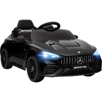 AIYAPLAY Kinder Elektroauto 2x12V Kinderauto mit Musik, MP3, Sanftem Start/Stopp