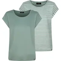 DENIMFY Top DFSophie 2er Pack in Grün | Gr.: S