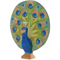 Ostheimer Pfau mit Rad