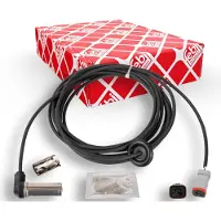 FEBI BILSTEIN ABS Sensor Raddrehzahl Vorne Links für RENAULT TRUCKS Kerax 172358