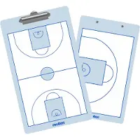 Molten SB0020 Basketball Coaching Strategie Board Taktik Tafel