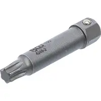 Bgs 4248-2 Bit T50x64 mm mit 12 mm Aussensechskant, mit Kugel