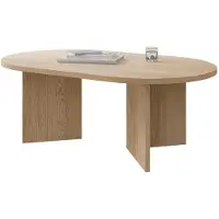 Mirjan 24 Couchtisch Gelizo 22 mm, Wohnzimmer Kaffeetisch (Farbe: Eiche Cremona)