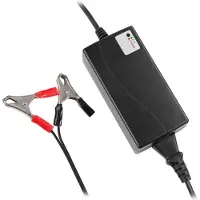 Krüger&Matz Ladegerät für Gel-Batterien 12V (7-14Ah)