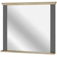 Möbel Kraft Spiegel ¦ grau ¦ Holzwerkstoff,Glas ¦ Maße (cm): B: 98,9 H: 86,7 T: 11.0