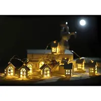 Fokelyi 2 m langes LED-Nachtlicht mit 10 LEDs, warmwei?, niedliche Dekolampe, batteriebetrieben, f¹r Hochzeiten, Weihnachtsfeiern und als Dekorationsbeleuchtung C GUT