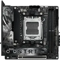 Asus ROG STRIX X870-I GAMING WIFI, AMD, Sockel AM5, AMD Ryzen 7000 Series, AMD Ryzen 8000 Series, AMD Ryzen 9000 Series, DDR5-SDRAM, 96 GB, DIMM