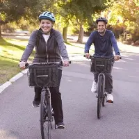 OEM Fahrradtas mit Faltschalen, inklusive abnehmbarer Nylon-Beutel, geeignet für Vorder- und Hinterradauflieger