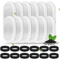 OEM Automatische Wasserfontein-Filter für 32l/2l, 12 Stück, Edelstahl, weiß