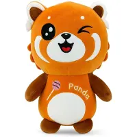 Landahl & Baumann Kuscheltier Roter Panda 25 cm – Weiches Plüschtier Stofftier