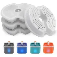 OEM Ersatzfilter für Trinkbrunnen, Aktivkohle, 4er Pack, für Katzen und Hunde