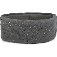 StyleBREAKER Stirnband "Feinstrick Stirnband mit Strass" 1 Stk.