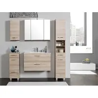 Möbelando Badezimmer (5-teilig) "Porto II"