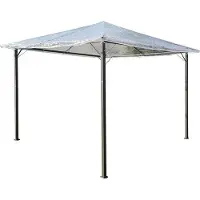 Famanu Pavillon Schutzhaube wasserdicht transparent - 3x3m