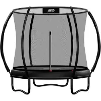 Senz Sports VLT Altura Trampolin 244 cm mit vertikalem Federsystem und Sicherheitsnetz