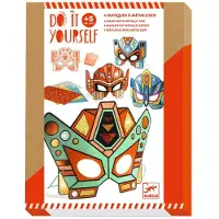 Djeco Maskenset - DIY - Super Robots - - One Size - Kreatives Spielset