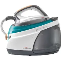 Polti La Vaporella XT100C, 2350 W, 500 g/min, Aluminium-Sockelplatte, 15 bar, 1,5 l, Grau, Türkis, Weiß