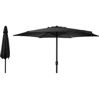 Basics Sonnenschirm ø300cm Maximale Höhe 248cm Farbe: Anthrazitgrau