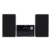 JVC UX-C25DAB, Heim-Audio-Mikrosystem, Schwarz, 1 Disks, 14 W, 30 - 20000 Hz, DAB+, FM