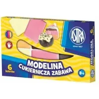 Astra Lustige Süsswaren-Modelliermasse in 6 Farben