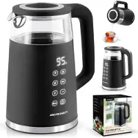 Berdsen BD-707 Wasserkocher 1,7 l, schwarz