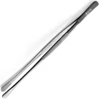 Super Merchant Pinzette, runder Kopf, , Schwarz, (L)305mm